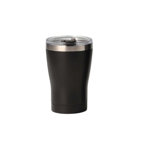360ml腰型啤酒杯 of 304 Stainless Steel Car Cup with Waist-Shaped Design, Leak-Resistant Sliding Lid & Curved Insulated Body